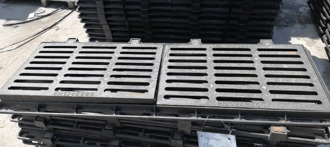 铜陵球墨铸铁连体双篦展示